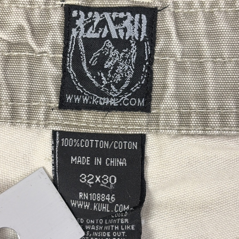 Kuhl Pants Mens 32x30 Tan Outkast Cotton‎ Kanvas Vintage Patina Dye Gorpcore - Picture 8 of 13